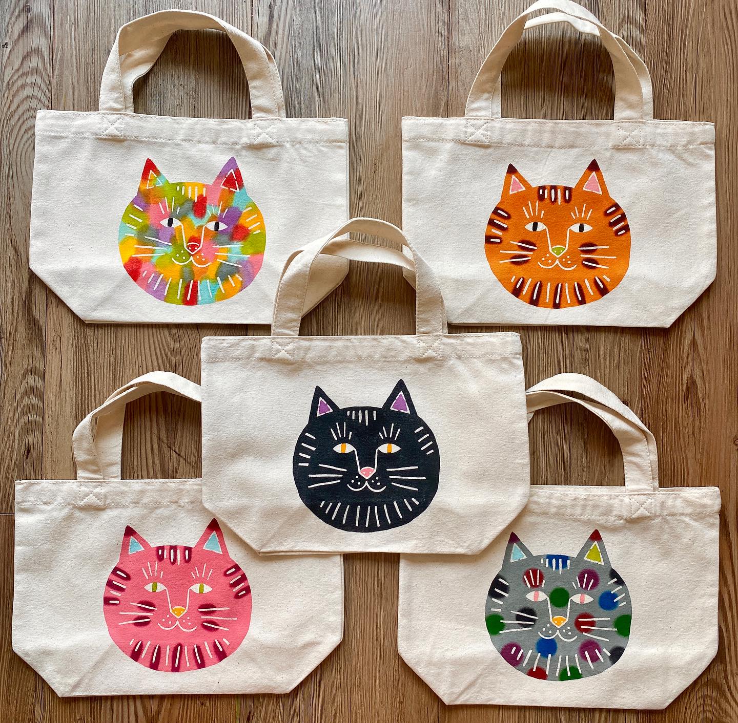 ハンザキビンガタ紅型体験トートバッグ